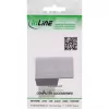 InLine 17291E laido lyčių keitiklis DisplayPort Pilka, Juoda