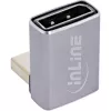 InLine 17291F kabelio lyties keitiklis DisplayPort Mini DisplayPort Pilka Juoda