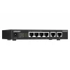 QNAP QSW-2104-2T-R2 tinklo komutatorius Nevaldomas 10G Ethernet (100/1000/10000) Stalinis Juoda