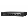 QNAP QSW-2104-2T-R2 tinklo komutatorius Nevaldomas 10G Ethernet (100/1000/10000) Stalinis Juoda