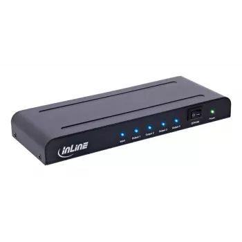 HDMI vaizdo skirstytuvas InLine 65010K 4x HDMI 4K Ultra HD