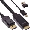 Aktyvus vaizdo keitiklis InLine 17162I 3840x2160 HDMI į DisplayPort