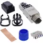 Tinklo kabelis InLine 76204D RJ-45 / LSA Tiesus 8,5 mm