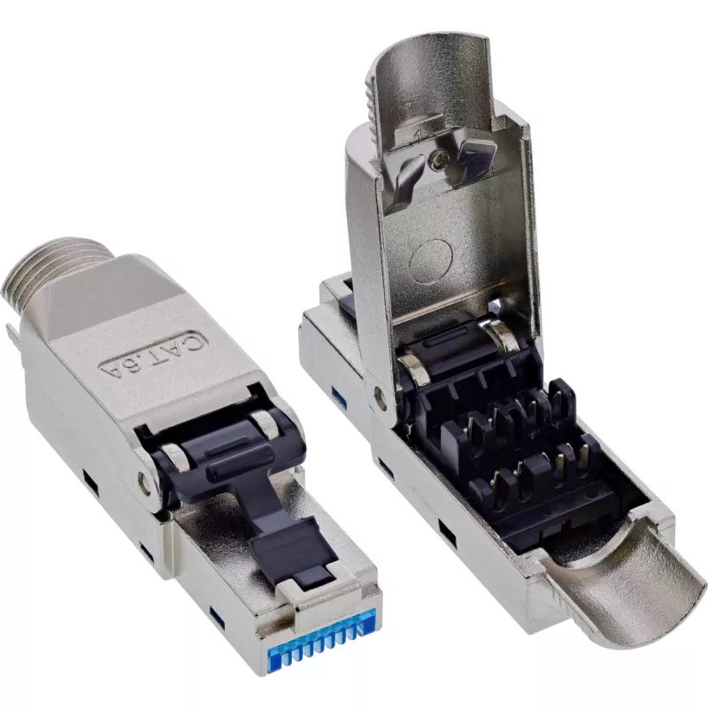 Tinklo kabelis InLine 76204D RJ-45 / LSA Tiesus 8,5 mm