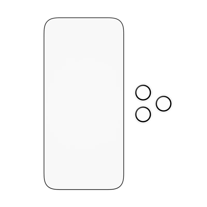 PanzerGlass 2-in-1 Essentials Bundle iPhone 17 Pro Max atsparus įbrėžimams ir smūgiams
