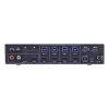 InLine 57885I KVM jungiklis montavimui į stelažą, juodas