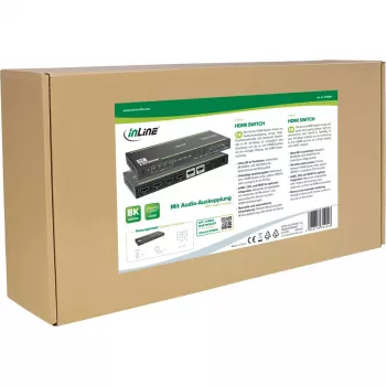 InLine 57885A HDMI vaizdo jungiklis