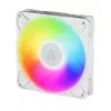 ARCTIC Freezer P14 Pro A-RGB (balta) – 3 vnt. pakuotė 140 mm A-RGB PWM ventiliatorius su kabelių skirstytuvu