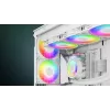 ARCTIC Freezer P14 Pro A-RGB (balta) – 3 vnt. pakuotė 140 mm A-RGB PWM ventiliatorius su kabelių skirstytuvu