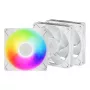 ARCTIC Freezer P14 Pro A-RGB (balta) – 3 vnt. pakuotė 140 mm A-RGB PWM ventiliatorius su kabelių skirstytuvu