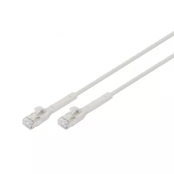 Digitus CAT 6A F-FTP lankstus komutacinis kabelis, varinis, 1,5 m, pilkas