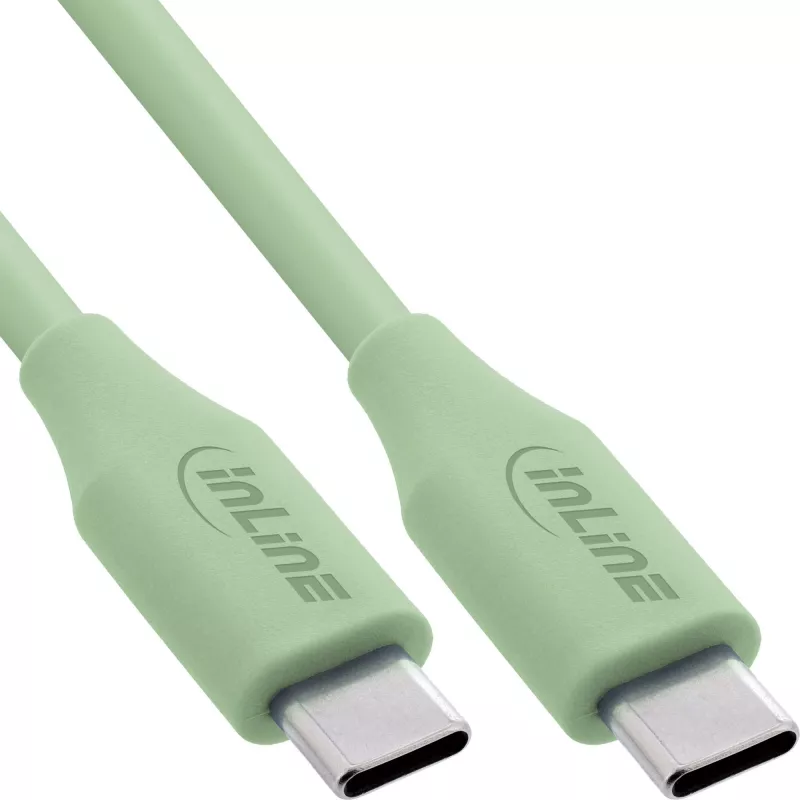 USB laidas InLine 35892G 2m USB C žalias USB 2.0 0,48 Gbit/s