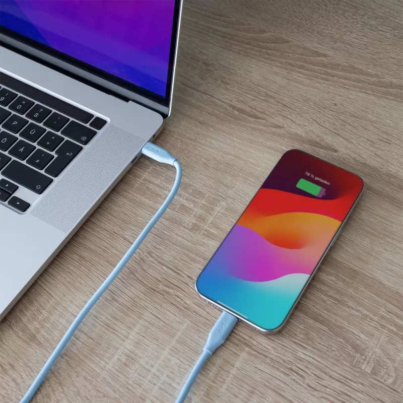 InLine 35892B USB kabelis USB 2.0 2 m USB C Mėlynas