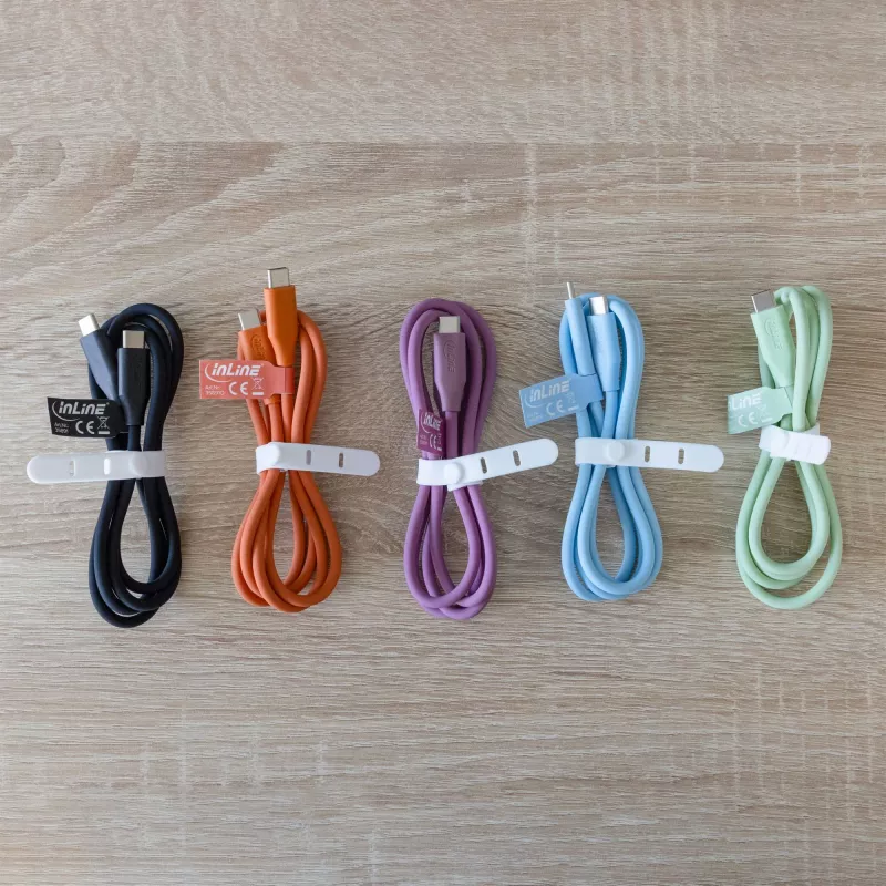 InLine 35892B USB kabelis USB 2.0 2 m USB C Mėlynas
