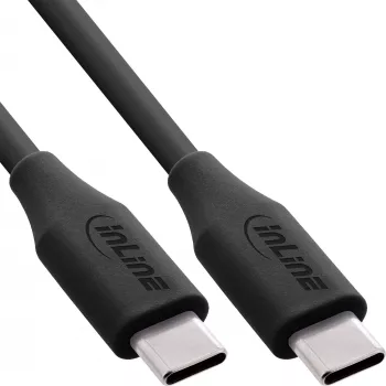 USB laidas InLine 35892 2m USB C juodas USB 2.0 0,48 Gbit/s