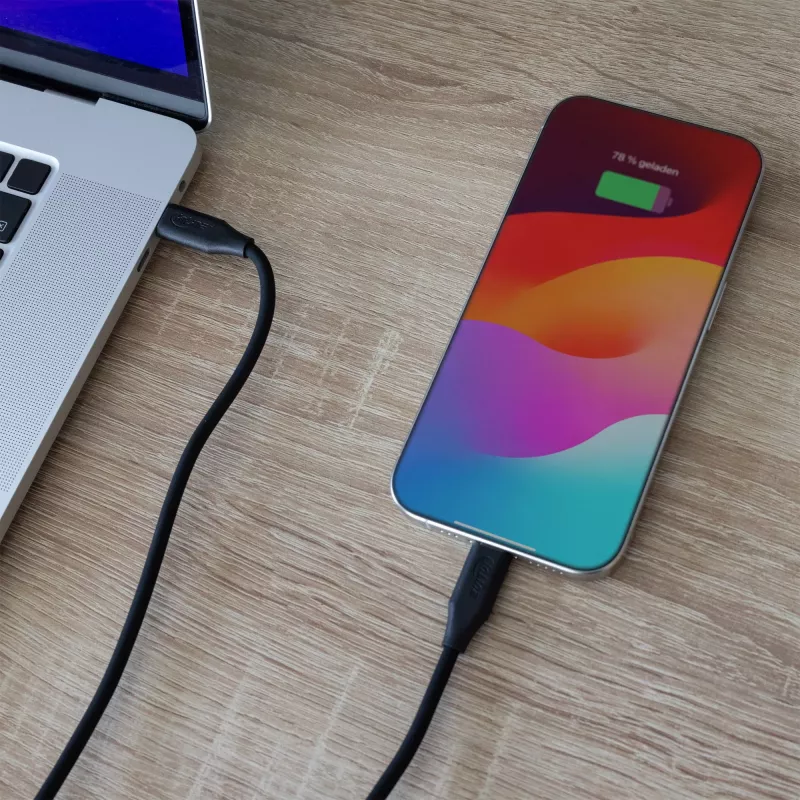 InLine 35891 USB kabelis USB 2.0 1 m USB C juodas
