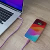 InLine 35895P USB laidas USB 2.0 0,5 m USB C Violetinė