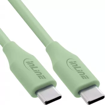 InLine 35895G USB laidas USB 2.0 0,5 m USB C žalias