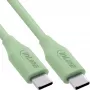 InLine 35895G USB laidas USB 2.0 0,5 m USB C žalias