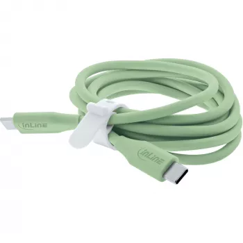 InLine 35895G USB laidas USB 2.0 0,5 m USB C žalias