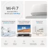 TP-Link DECO BE22 Dviejų juostų (2,4 GHz / 5 GHz) Wi-Fi 7 (802.11be) Baltas 2 vidinės