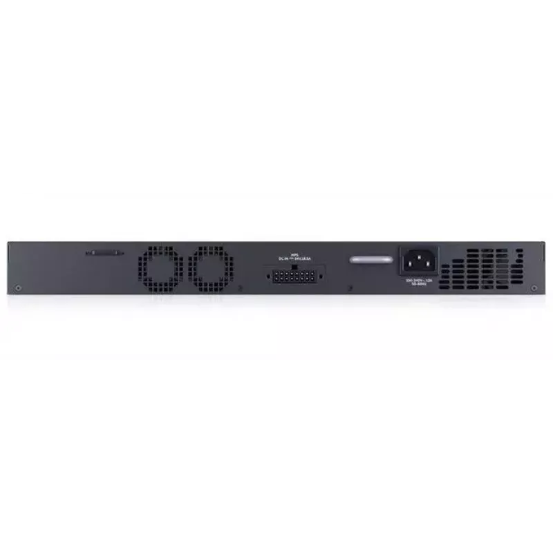 DELL N1524P valdomas L3 Gigabit Ethernet (10/100/1000) maitinimas per Ethernet (PoE) 1U juodos spalvos