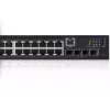 DELL N1524P valdomas L3 Gigabit Ethernet (10/100/1000) maitinimas per Ethernet (PoE) 1U juodos spalvos