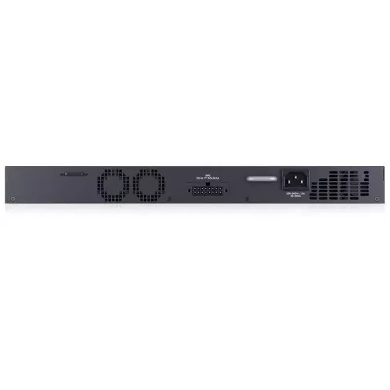 DELL N1524P valdomas L3 Gigabit Ethernet (10/100/1000) maitinimas per Ethernet (PoE) 1U juodos spalvos