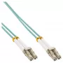 InLine šviesolaidinis dvipusis kabelis LC/LC 50/125µm OM3 1m