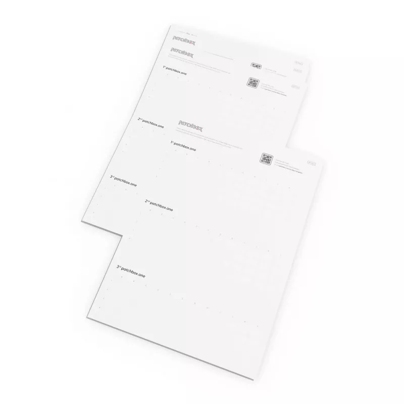 Patch panel priedas Patchbox PONEIDLABEL — popierinės etiketės pataisų skydeliams (PONEIDLABEL)