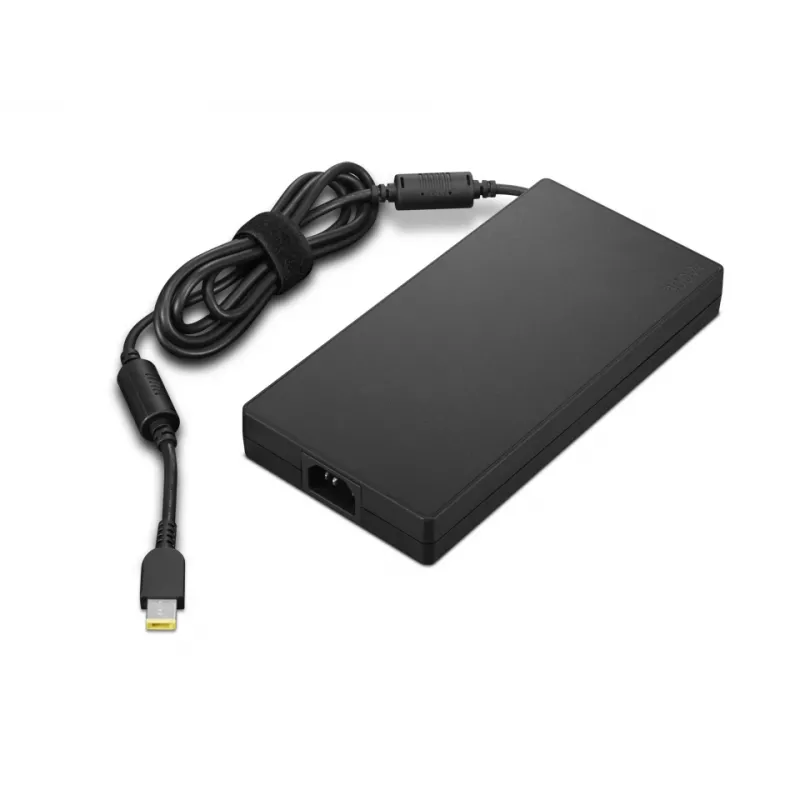 Maitinimo adapteris Lenovo 4X21L18247 300W vidinis, 100–240V įvestis, 1,8 m laidas, juodas, 200×100 mm