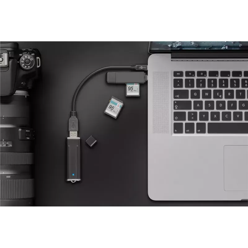 USB-C į USB A prailginimo laidas Goobay 67894