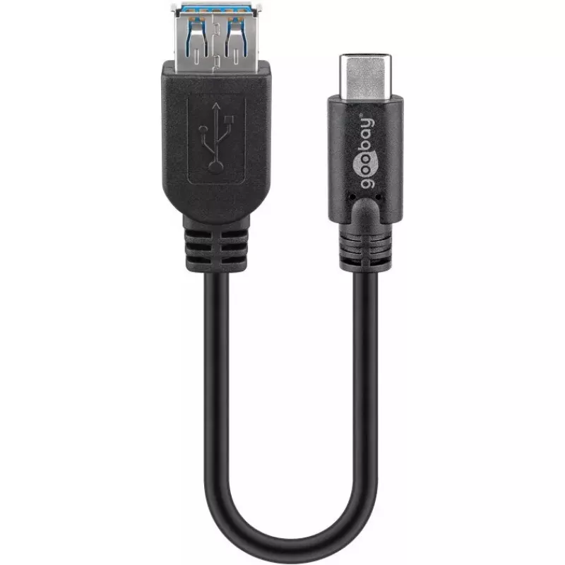 USB-C į USB A prailginimo laidas Goobay 67894