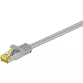 Tinklo kabelis GOOBAY RJ45 CAT6A S/FTP (PiMF) 500 MHz su CAT7 kabeliu, pilkas, 10 m