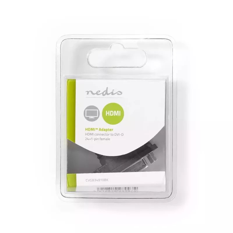 Jungčių jungčių adapteris Nedis CVGB34910BK