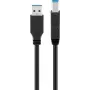 USB 3.0 SuperSpeed kabelis Goobay 96119 5m juodas