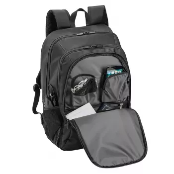 Kuprinė PEDEA First One 45 cm (17,7 col.) juoda pilka