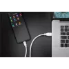 USB kabelis Goobay 67188 USB 3.2 Gen 1 1m USB C USB A Baltas