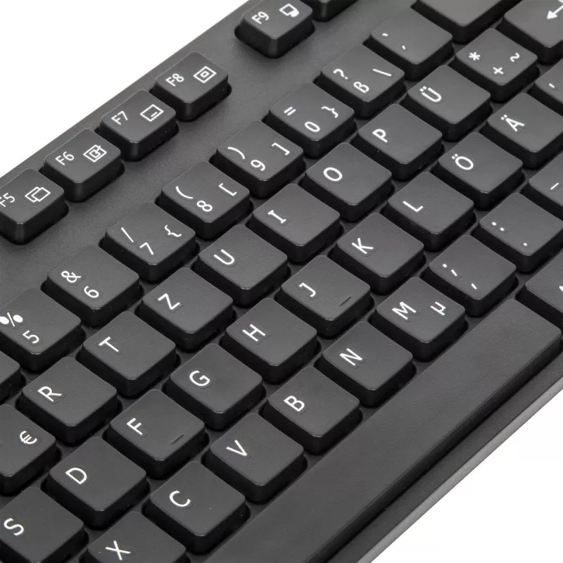 Targus AKB30DE klaviatūra Namams USB QWERTZ vokiečių Juoda