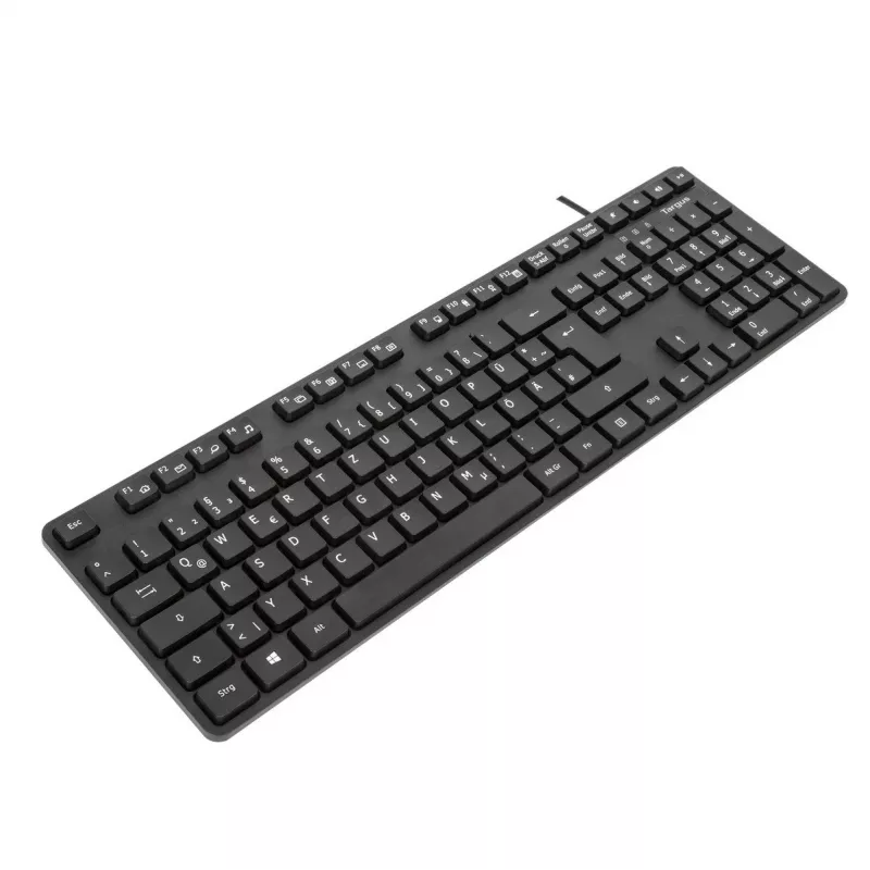 Targus AKB30DE klaviatūra Namams USB QWERTZ vokiečių Juoda