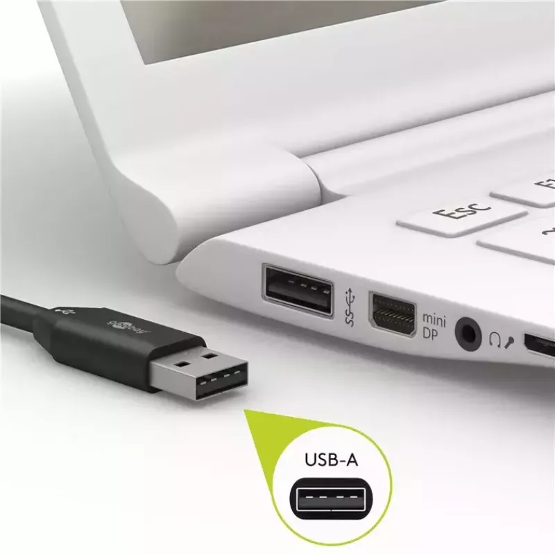 Žaibo USB įkrovimo ir sinchronizavimo laidas Goobay 72906