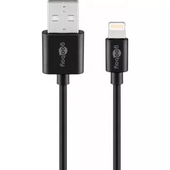 Žaibo USB įkrovimo ir sinchronizavimo laidas Goobay 72906