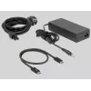 Laptop Dock DeLOCK 87725 Wired Thunderbolt 3 Juoda Sidabrinė