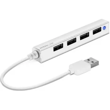 USB šakotuvas SPEEDLINK SNAPPY plonas SL-140000-WE