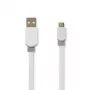 USB laidas Nedis CCBW60500WT10 1m USB 2.0 A prie Micro-USB B baltas
