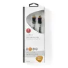USB laidas Nedis CCBW64020AT20 USB4 Gen 2x2 2 m USB C juoda sidabrinė