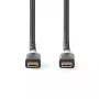 USB laidas Nedis CCBW64020AT20 USB4 Gen 2x2 2 m USB C juoda sidabrinė