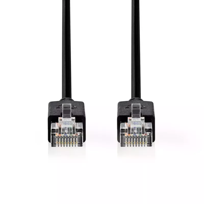 Nedis CCBW85210AT50 tinklo kabelis juodas 5 m Cat6 F/UTP