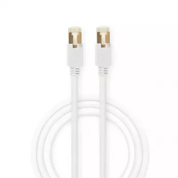 Nedis CCBW85210WT50 tinklo kabelis baltas 5 m Cat6 F/UTP