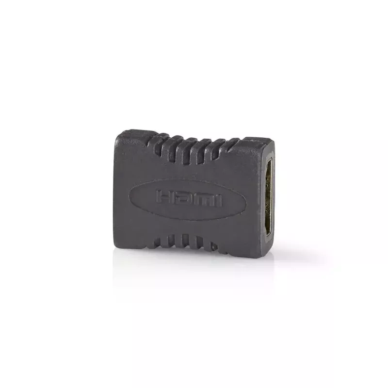 HDMI lizdas-lizdas lyčių keitiklis Nedis CVBW34900AT su paauksuotais kontaktais, antracitinis